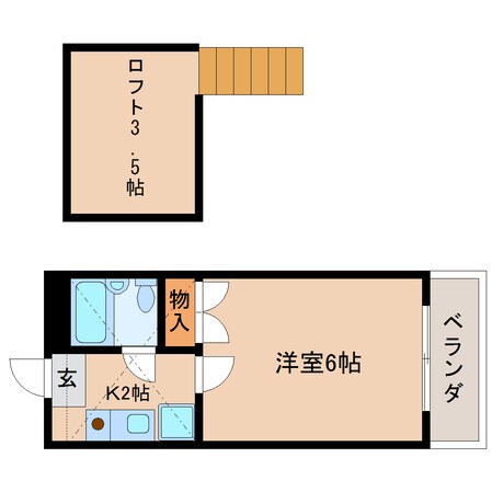 静岡駅 バス18分  小鹿公民館前下車：停歩2分 1階の物件間取画像